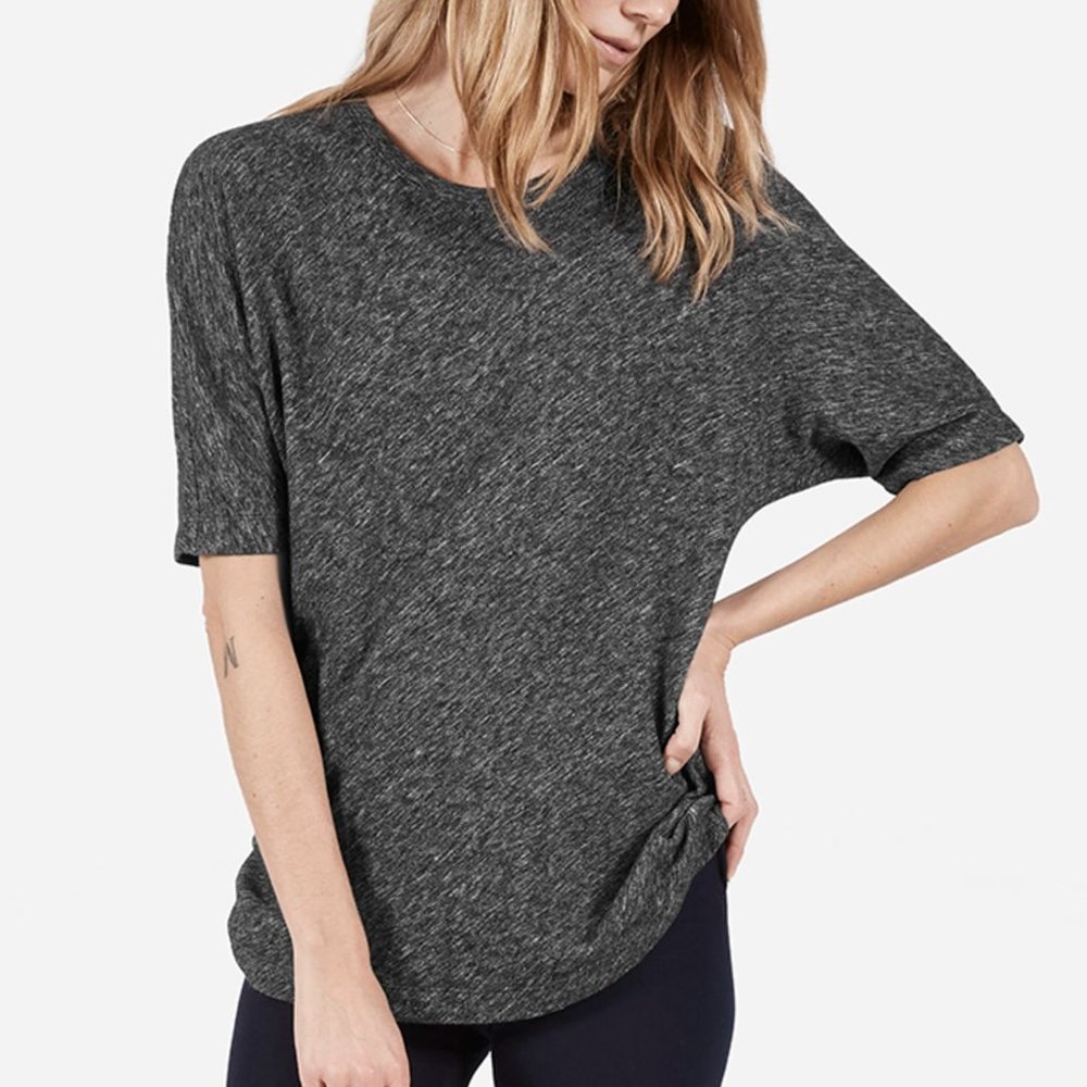 Everlane - The Sweater - wool blend dolman top - L